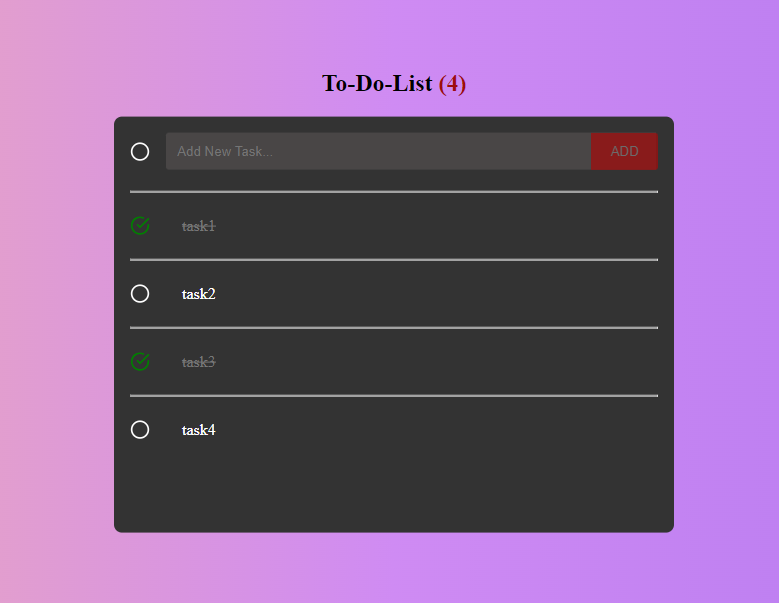 CRUD App